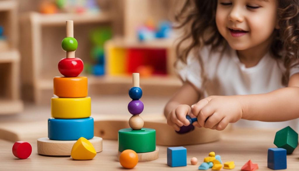 Montessori Lernspielzeug für Kinder ab 3 Jahren