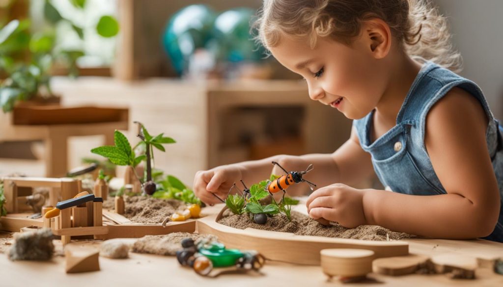 Montessori Naturwissenschaften Lernspielzeug für Kinder ab 3 Jahren